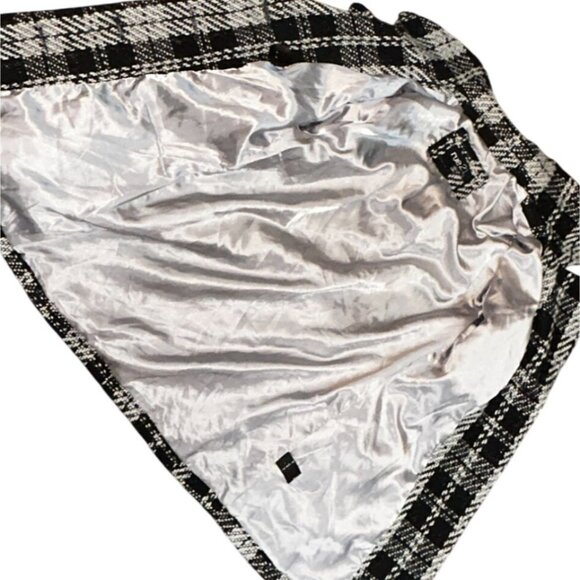 Rue 21 Womens Houndstooth Peacoat Medium Wool Blend Academia - Picture 10 of 15